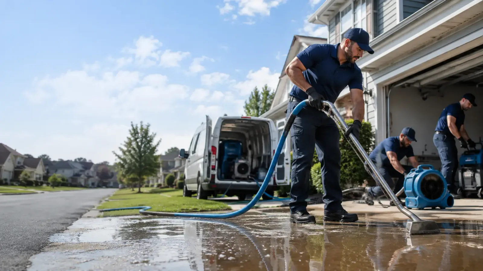 Flood Damage Restoration in Sorento, IL